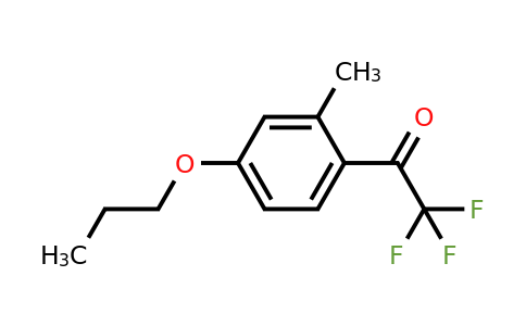 1443314-32-6 | 2,2,2-Trifluoro-1-(2-methyl-4-propoxyphenyl)ethanone
