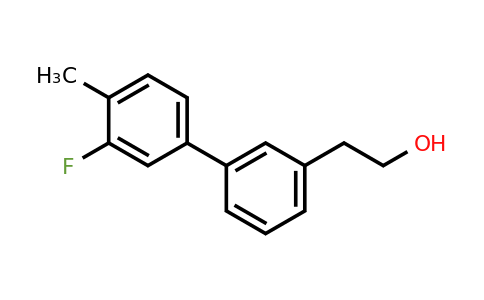 1443314-38-2 | 2-(3'-Fluoro-4'-methyl-[1,1'-biphenyl]-3-yl)ethanol