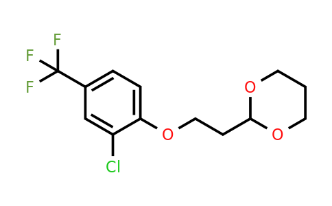1443314-43-9 | 2-(2-(2-Chloro-4-(trifluoromethyl)phenoxy)ethyl)-1,3-dioxane