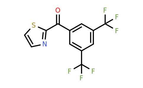 1443314-47-3 | (3,5-Bis(trifluoromethyl)phenyl)(thiazol-2-yl)methanone