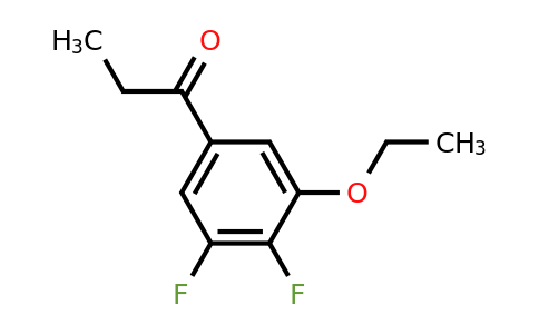 1443325-80-1 | 1-(3-Ethoxy-4,5-difluorophenyl)propan-1-one
