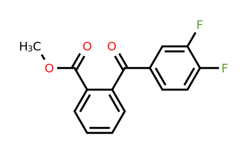 1443326-90-6 | Methyl 2-(3,4-difluorobenzoyl)benzoate