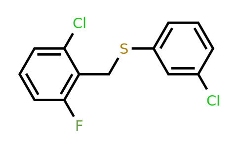 1443327-54-5 | (2-Chloro-6-fluorobenzyl)(3-chlorophenyl)sulfane