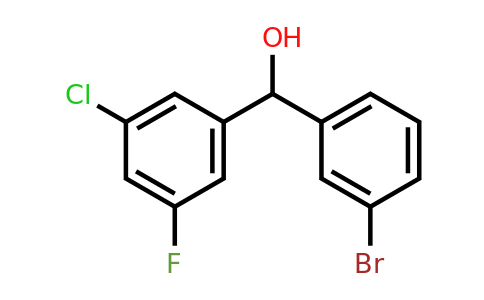 1443327-56-7 | (3-Bromophenyl)(3-chloro-5-fluorophenyl)methanol