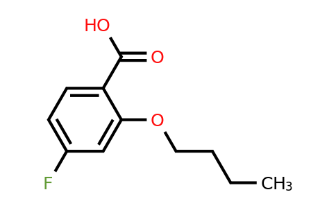 1443328-23-1 | 2-Butoxy-4-fluorobenzoic acid