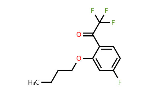 1443328-37-7 | 1-(2-Butoxy-4-fluorophenyl)-2,2,2-trifluoroethanone