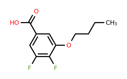 1443328-59-3 | 3-Butoxy-4,5-difluorobenzoic acid