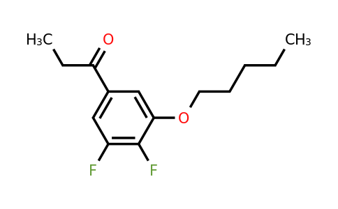 1443328-93-5 | 1-(3,4-Difluoro-5-(pentyloxy)phenyl)propan-1-one