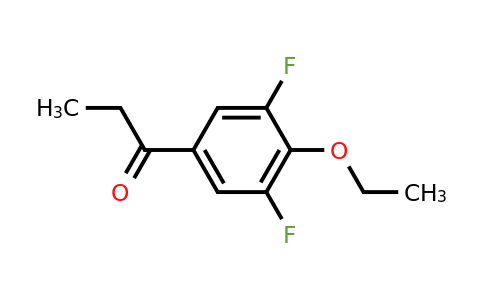 1443328-99-1 | 1-(4-Ethoxy-3,5-difluorophenyl)propan-1-one