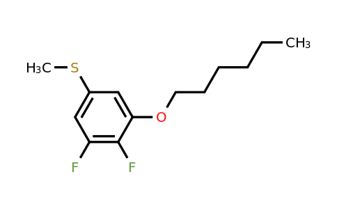 1443329-79-0 | (3,4-Difluoro-5-(hexyloxy)phenyl)(methyl)sulfane