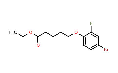 1443329-93-8 | Ethyl 5-(4-bromo-2-fluorophenoxy)pentanoate