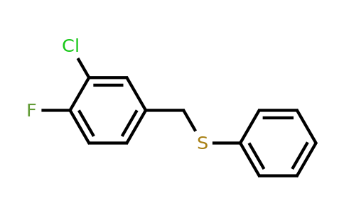 1443331-25-6 | (3-Chloro-4-fluorobenzyl)(phenyl)sulfane