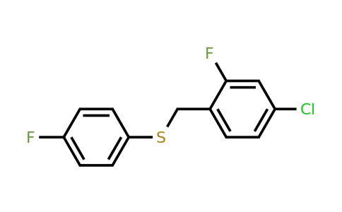 1443331-37-0 | (4-Chloro-2-fluorobenzyl)(4-fluorophenyl)sulfane