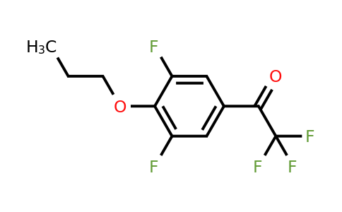 1443332-21-5 | 1-(3,5-Difluoro-4-propoxyphenyl)-2,2,2-trifluoroethanone