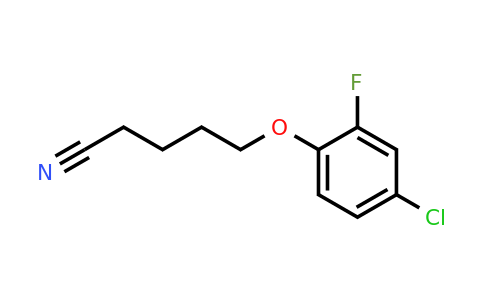1443333-47-8 | 5-(4-Chloro-2-fluorophenoxy)pentanenitrile