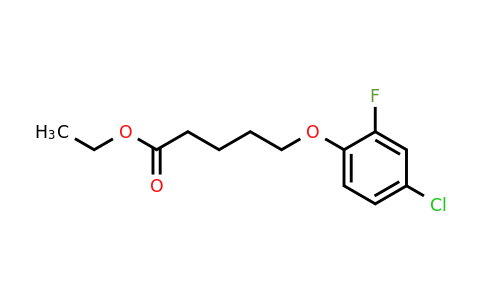 1443333-88-7 | Ethyl 5-(4-chloro-2-fluorophenoxy)pentanoate