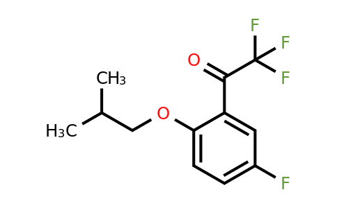 1443334-58-4 | 2,2,2-Trifluoro-1-(5-fluoro-2-isobutoxyphenyl)ethanone