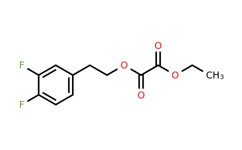 1443334-89-1 | 3,4-Difluorophenethyl ethyl oxalate