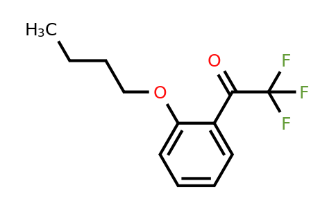 1443334-92-6 | 1-(2-Butoxyphenyl)-2,2,2-trifluoroethanone