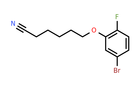 1443335-09-8 | 6-(5-Bromo-2-fluorophenoxy)hexanenitrile