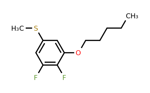 1443335-39-4 | (3,4-Difluoro-5-(pentyloxy)phenyl)(methyl)sulfane