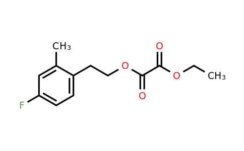 1443335-92-9 | Ethyl 4-fluoro-2-methylphenethyl oxalate