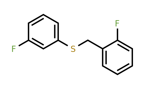1443336-08-0 | (2-Fluorobenzyl)(3-fluorophenyl)sulfane