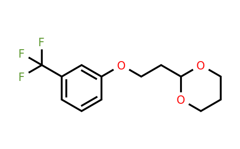 1443336-50-2 | 2-(2-(3-(Trifluoromethyl)phenoxy)ethyl)-1,3-dioxane