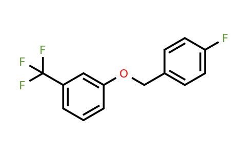 1443336-53-5 | 1-((4-Fluorobenzyl)oxy)-3-(trifluoromethyl)benzene