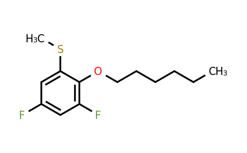 1443336-83-1 | (3,5-Difluoro-2-(hexyloxy)phenyl)(methyl)sulfane