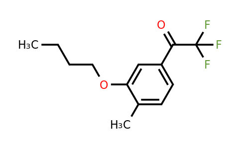 1443336-86-4 | 1-(3-Butoxy-4-methylphenyl)-2,2,2-trifluoroethanone