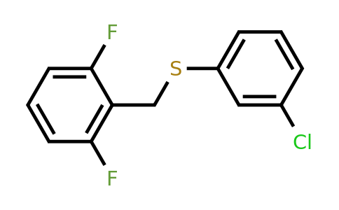 1443336-91-1 | (3-Chlorophenyl)(2,6-difluorobenzyl)sulfane