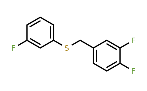 1443336-92-2 | (3,4-Difluorobenzyl)(3-fluorophenyl)sulfane