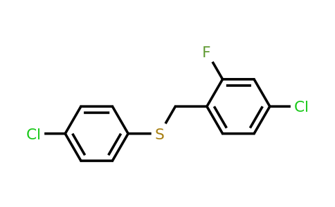 1443337-23-2 | (4-Chloro-2-fluorobenzyl)(4-chlorophenyl)sulfane