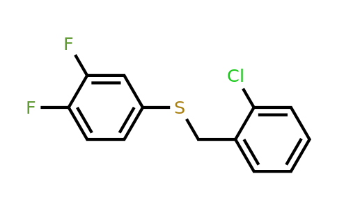 1443337-63-0 | (2-Chlorobenzyl)(3,4-difluorophenyl)sulfane