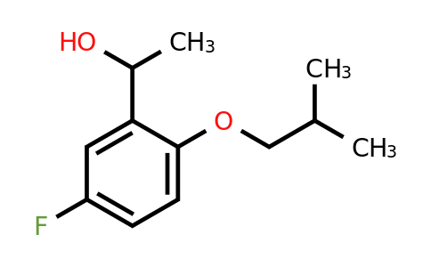 1443339-11-4 | 1-(5-Fluoro-2-isobutoxyphenyl)ethanol