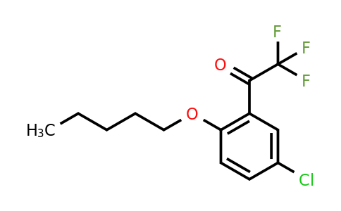 1443340-12-2 | 1-(5-Chloro-2-(pentyloxy)phenyl)-2,2,2-trifluoroethanone