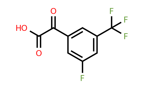 1443340-27-9 | 2-(3-Fluoro-5-(trifluoromethyl)phenyl)-2-oxoacetic acid
