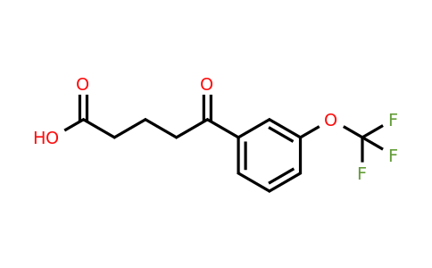1443340-28-0 | 5-Oxo-5-(3-(trifluoromethoxy)phenyl)pentanoic acid