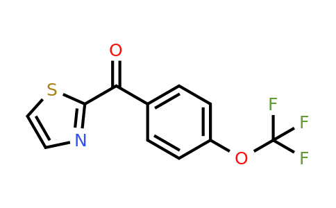 1443340-39-3 | Thiazol-2-yl(4-(trifluoromethoxy)phenyl)methanone