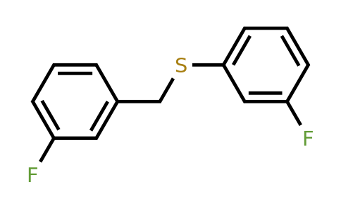 1443340-81-5 | (3-Fluorobenzyl)(3-fluorophenyl)sulfane