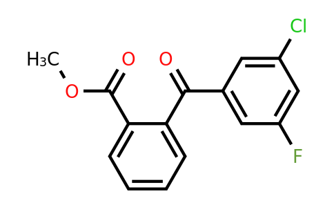 1443340-88-2 | Methyl 2-(3-chloro-5-fluorobenzoyl)benzoate