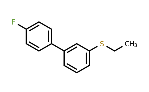 1443341-45-4 | Ethyl(4'-fluoro-[1,1'-biphenyl]-3-yl)sulfane