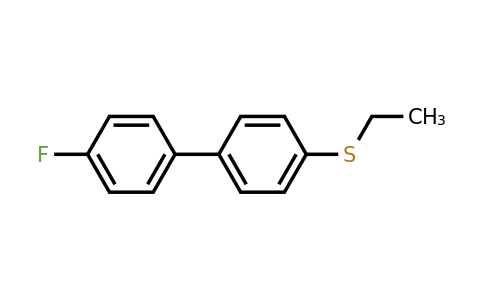 1443341-52-3 | Ethyl(4'-fluoro-[1,1'-biphenyl]-4-yl)sulfane