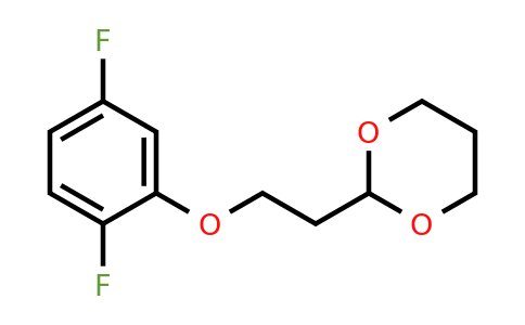 1443341-86-3 | 2-(2-(2,5-Difluorophenoxy)ethyl)-1,3-dioxane