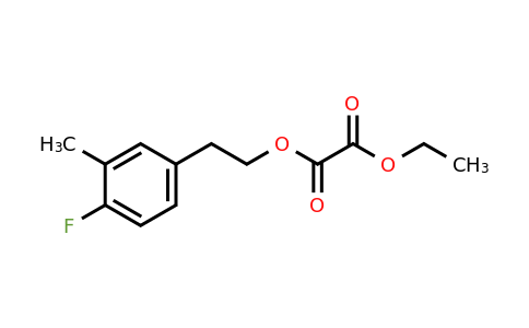 1443341-92-1 | Ethyl 4-fluoro-3-methylphenethyl oxalate