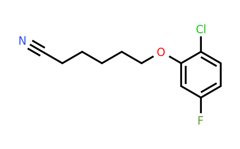 1443342-14-0 | 6-(2-Chloro-5-fluorophenoxy)hexanenitrile