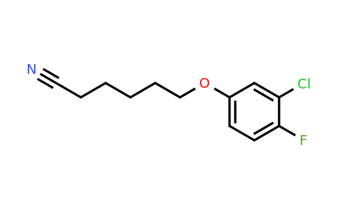 1443342-23-1 | 6-(3-Chloro-4-fluorophenoxy)hexanenitrile