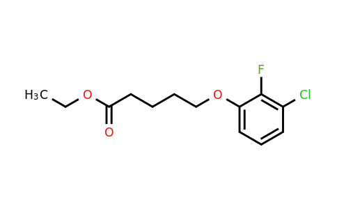 1443342-67-3 | Ethyl 5-(3-chloro-2-fluorophenoxy)pentanoate