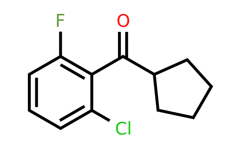 1443342-98-0 | (2-Chloro-6-fluorophenyl)(cyclopentyl)methanone